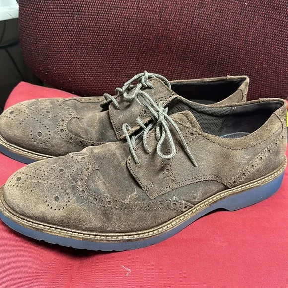 Ecco | Shoes | Ecco Danish Design Brown Suede Shoes Size  display picture 1
